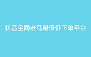 抖音全网老马最低价下单平台,乐刷卡盟官网 - 抖音24小时人气下单平台 - 快手24小时快手业务