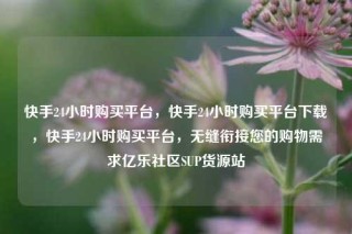 快手24小时购买平台，快手24小时购买平台下载，快手24小时购买平台，无缝衔接您的购物需求亿乐社区SUP货源站
