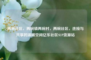 两碗社区，两碗镇两碗村，两碗社区，连接与共享的温暖空间亿乐社区SUP货源站